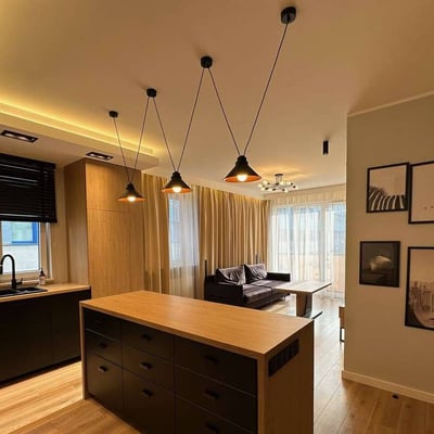 Аренда современной 3-комнатной квартиры, 68 м², район Мокотув, Варшава, Польша